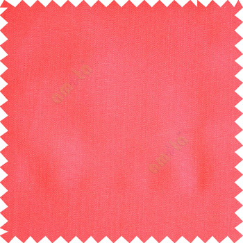 Orange color solid texture finished designless polyester background horizontal lines cotton look main curtain