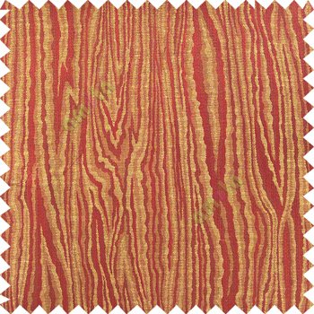 Maroon black beige color beautiful damask design floral leaf borders swirl vertical thin lines polyester texture base fabric main curtain