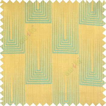 Blue orange grey color contemporary designs vertical falling rectangular shapes with straight thin lines texture background main curtain