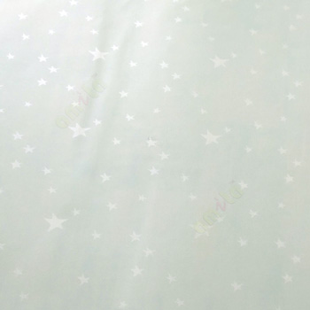 Light blue white color shining stars texture finished background home décor wallpaper