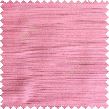 Pink color horizontal thin stripes texture finished background polyester base fabric main curtain