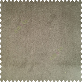 Slate grey color complete plain velvet finished soft touch surface polyester base sofa fabric