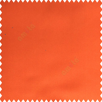 Orange color complete plain designless polyester background thick base fabric main curtain