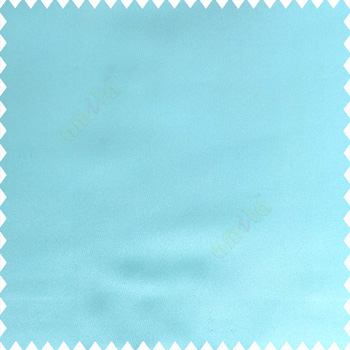 Cyan blue color complete plain designless polyester background thick base fabric main curtain