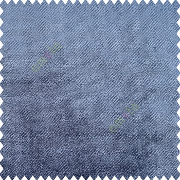 Blue color combination complete plain soft surface small dots shiny base polyester velvet sofa fabric