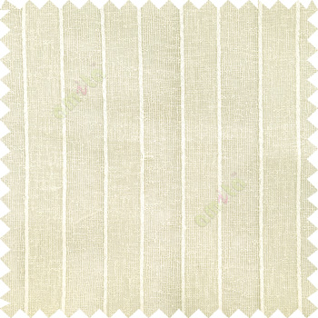 Beige cream color vertical parallel stripes texture finished with polyester transparent net finished base fabric small texture gradients sheer curtain