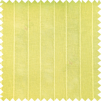 Light green color vertical parallel stripes texture finished with polyester transparent net finished base fabric small texture gradients sheer curtain