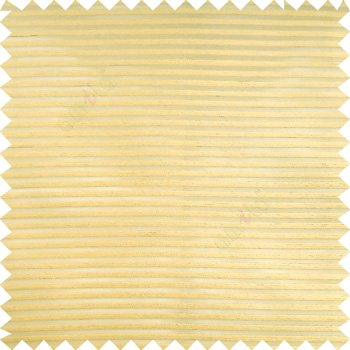Gold color horizontal bold and strong stripes on transparent polyester background fabric sheer curtain