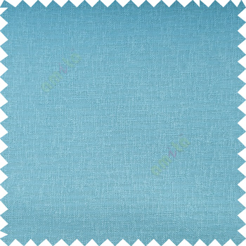 Blue color complete texture surface polyester base fabric texture finished background sheer curtain
