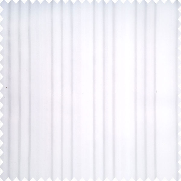 Cream color background texture finished surface with vertical grey color parallel stripes transparent base fabric sheer curtain