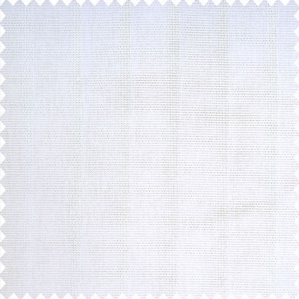 Pure white color complete texture finished background vertical lines small pores base fabric polyester sheer curtain