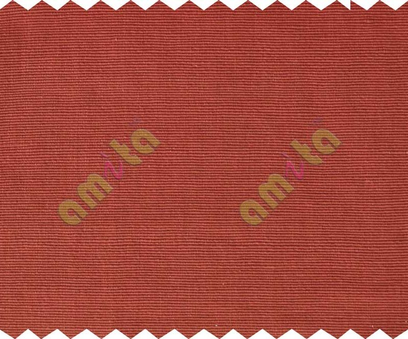 Terracotta horizontal line main cotton curtain designs