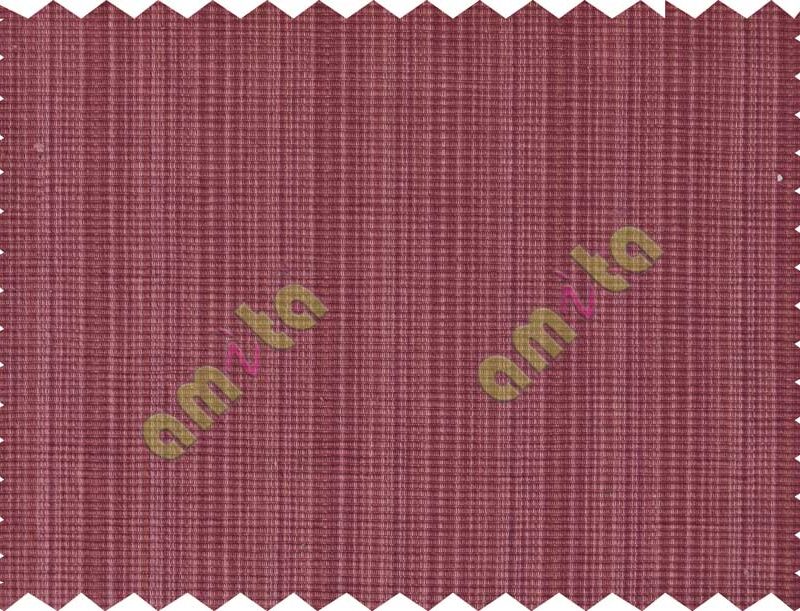 Small stripes with colourful maroon colour sofa fabric