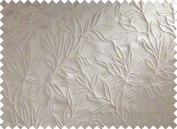 Brown white floral main curtain designs