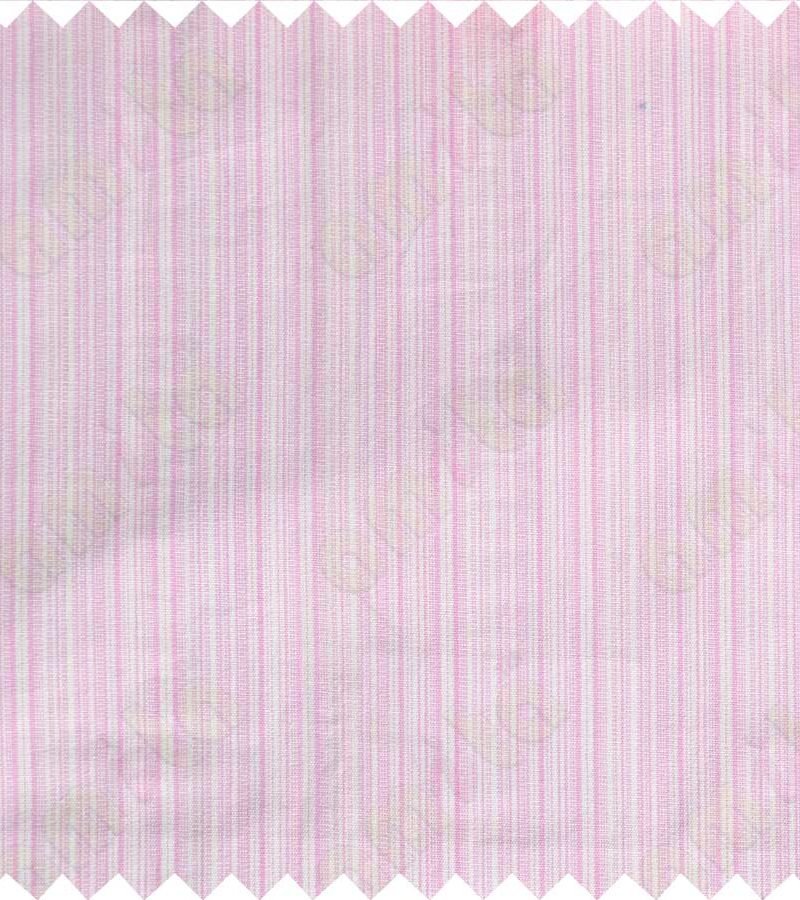 Pink and white stripes main cotton curtain designs