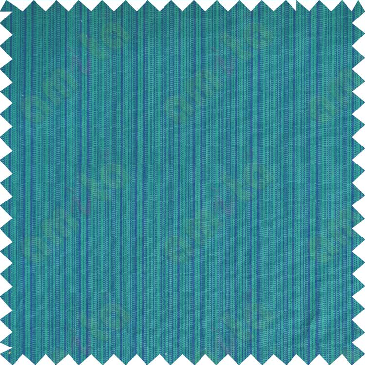 Green and blue stripes main cotton curtain designs