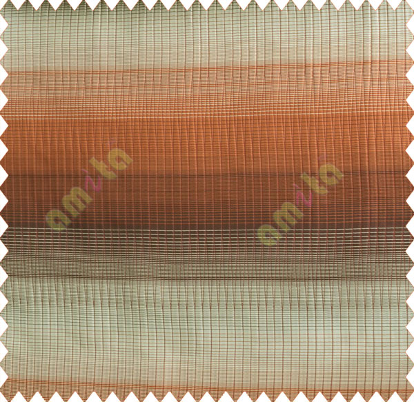Horizontal stripes gradient purple orange brown beige copper crush technical polyester main curtain designs