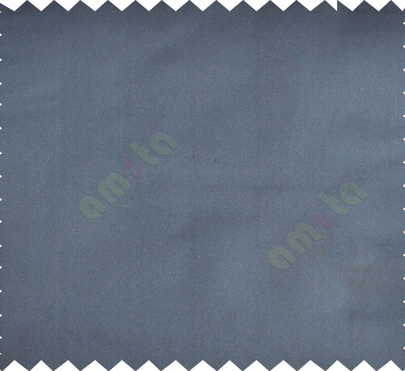 Pure black color solid silk finish curtain fabric poly main curtains design - 104408