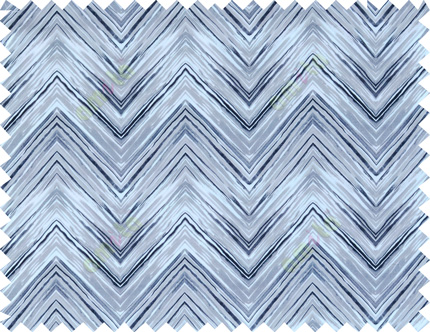 Black white grey colour elegant look zigzag finish design pure cotton main curtain designs