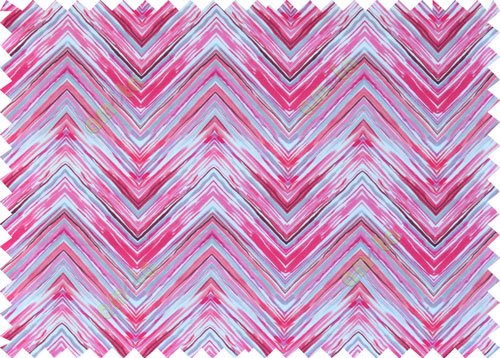 Pink red white grey colour elegant look zigzag finish design pure cotton main curtain designs