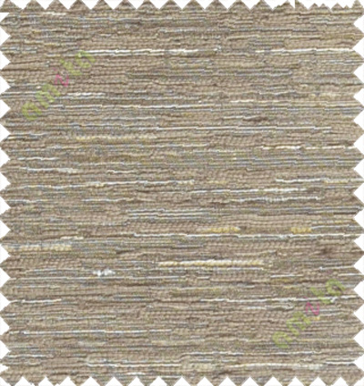 Brown grey horizontal thread lines poly main curtain designs
