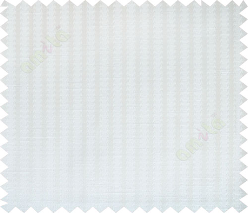 White vertical pencil stripes polycotton main curtain designs