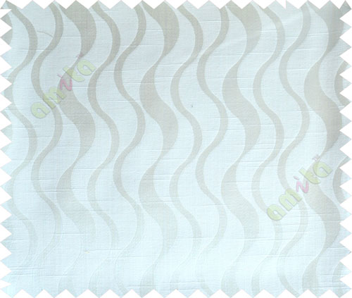 White vertical wevy polycotton main curtain designs