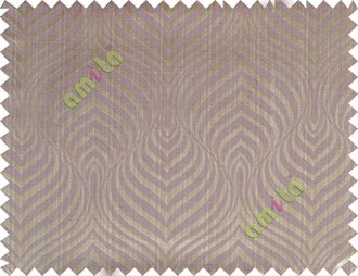 Brown purple grey color beautiful seamless retro design poly main curtain designs