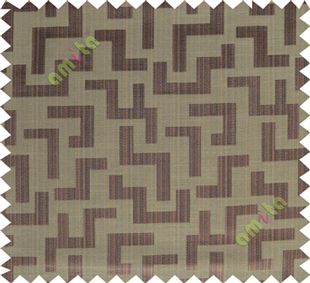 Black brown color elegant contemporary design poly main curtain designs