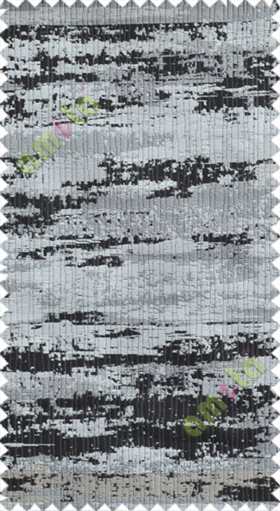 Black Grey Brown Horizontal Texture Colours Main Curtain-Designs