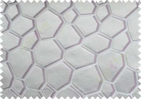Purple Grey Football Cover Linen Main Curtain-Designs