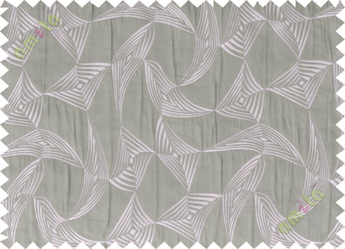 Brown silver star poly main curtain designs