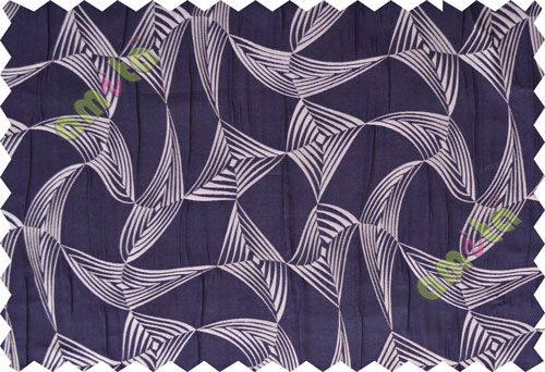 Indigo grey star poly main curtain designs
