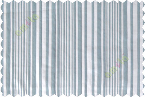 Grey blue shadow stripes poly main curtain designs