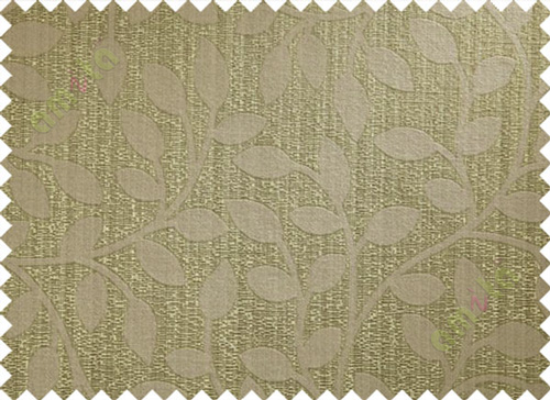 Brown green yellow long mantisse poly main curtain designs