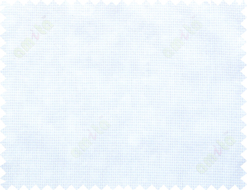 White beige color seamless fine weave checks poly main curtain - 112496
