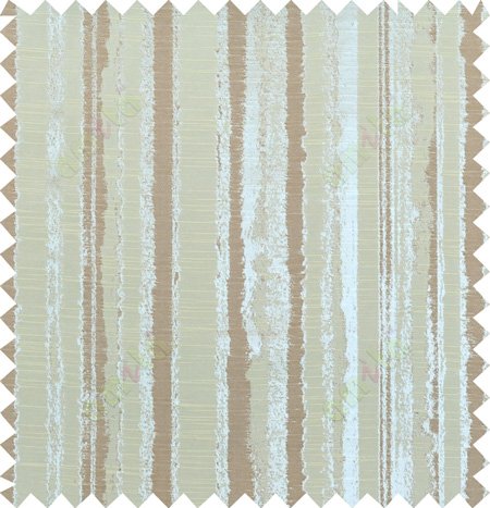 Brown beige colour vertical texture stripes polycotton main curtain designs