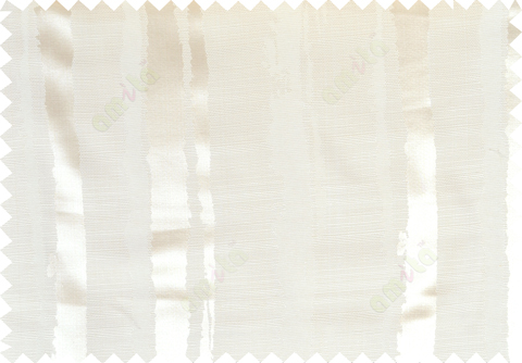 Beige white color vertical stripes with thick texture fab polycotton main curtain designs
