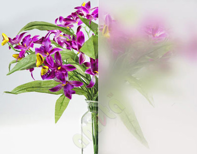 Frosted texture decorative glass film
