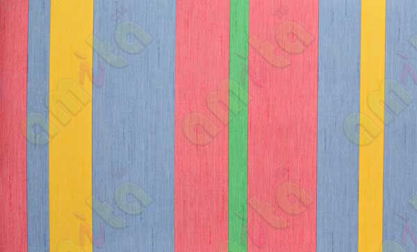 Red yellow blue green vertical bold barcode stripes home décor wallpaper