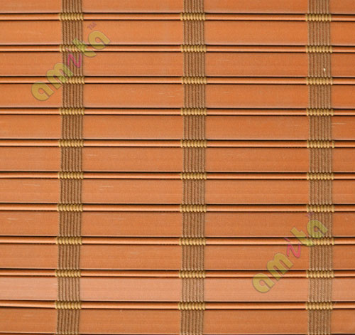 Orange with stripes PVC blind
