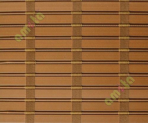 Brown with stripes PVC blind