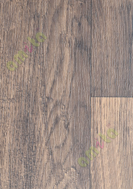 Brown chalet oak finish pvc flooring