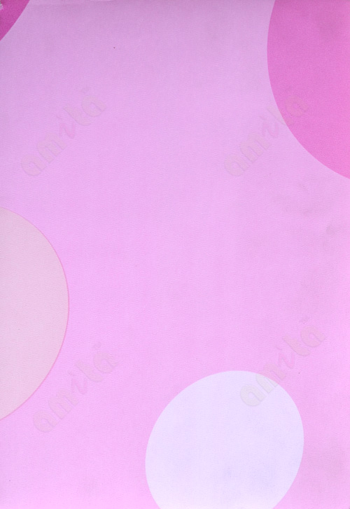 Pink white geometric pattern poly blackout roller blind   109389