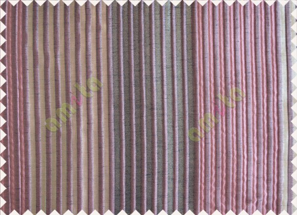 Pink Black Grey Pipe Stripes Main Poly Curtain-Designs