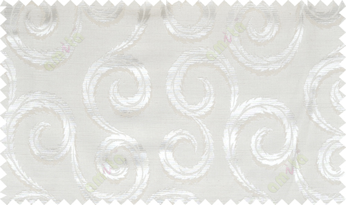 Beige color seamless traditional design with thick background fab polycotton main curtain designs