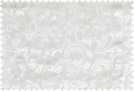 Beige color seamless traditional pattern polycotton main curtain designs