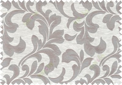 Brown beige colour traditional pattern with thick background fab polycotton main curtain designs