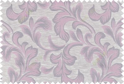 Pink beige brown colour traditional pattern with thick background fab polycotton main curtain designs