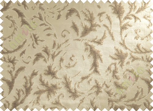 Beige beige color texture damask pattern poly sofa fabric